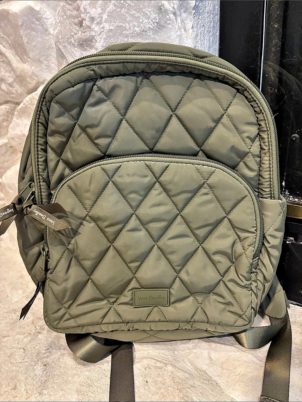 Vera Bradley Small Banbury Backpack Green